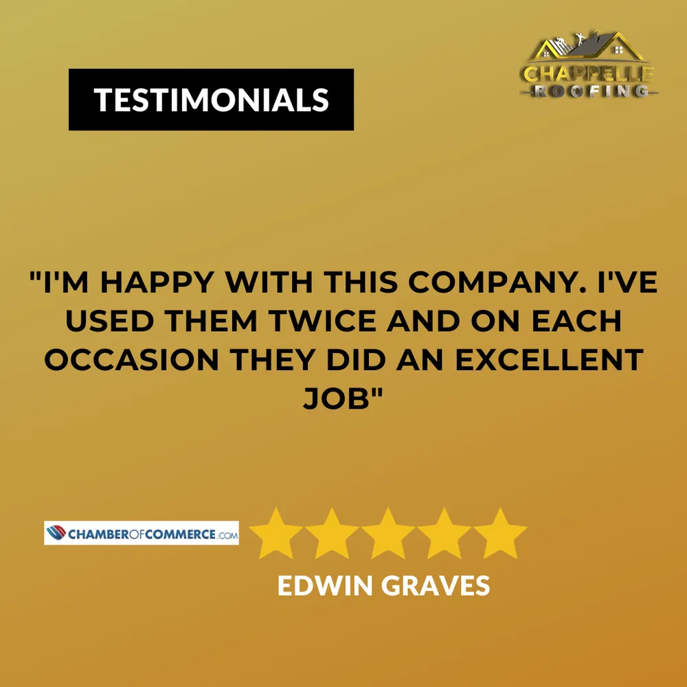 Slide of Chappelle Roofing