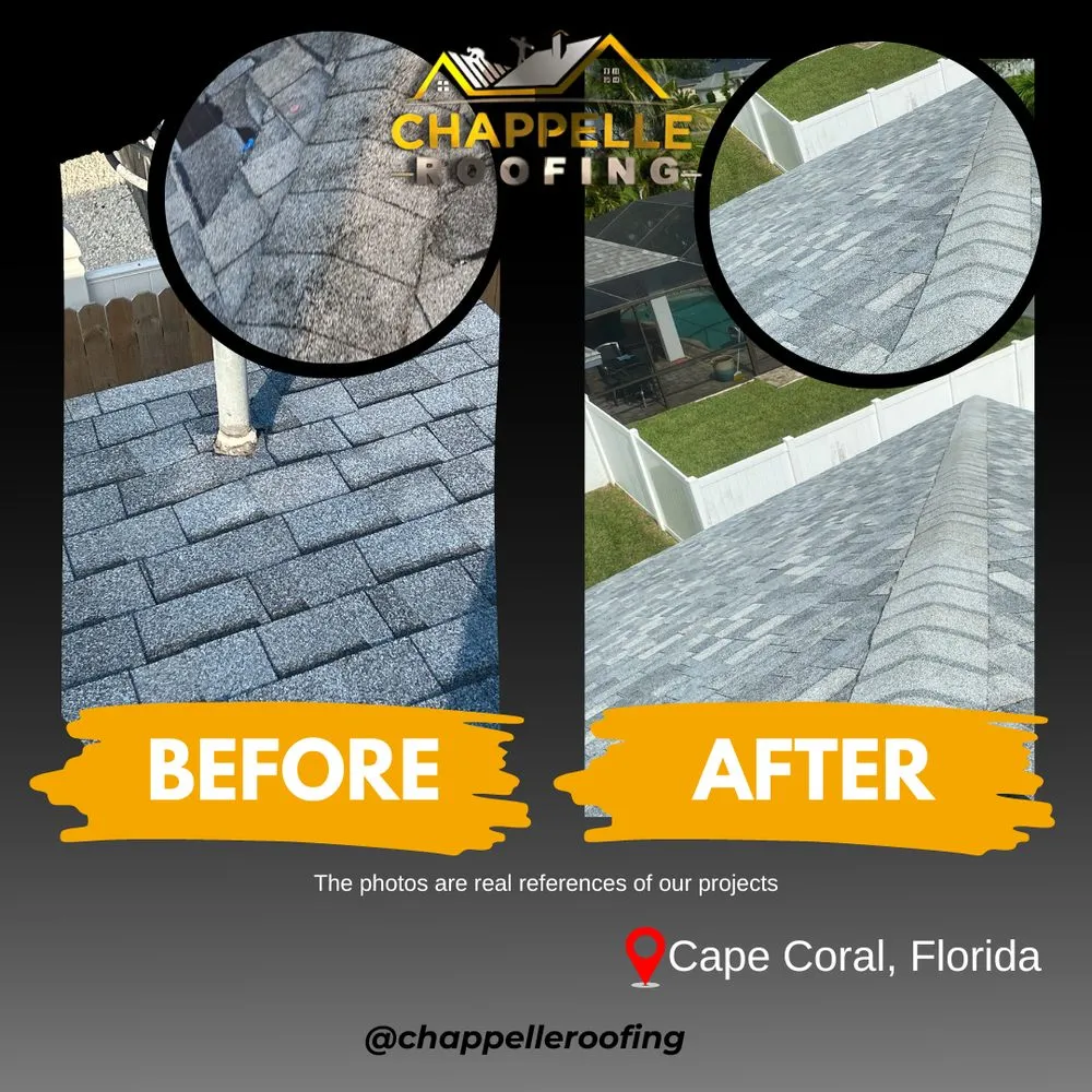 Slide of Chappelle Roofing