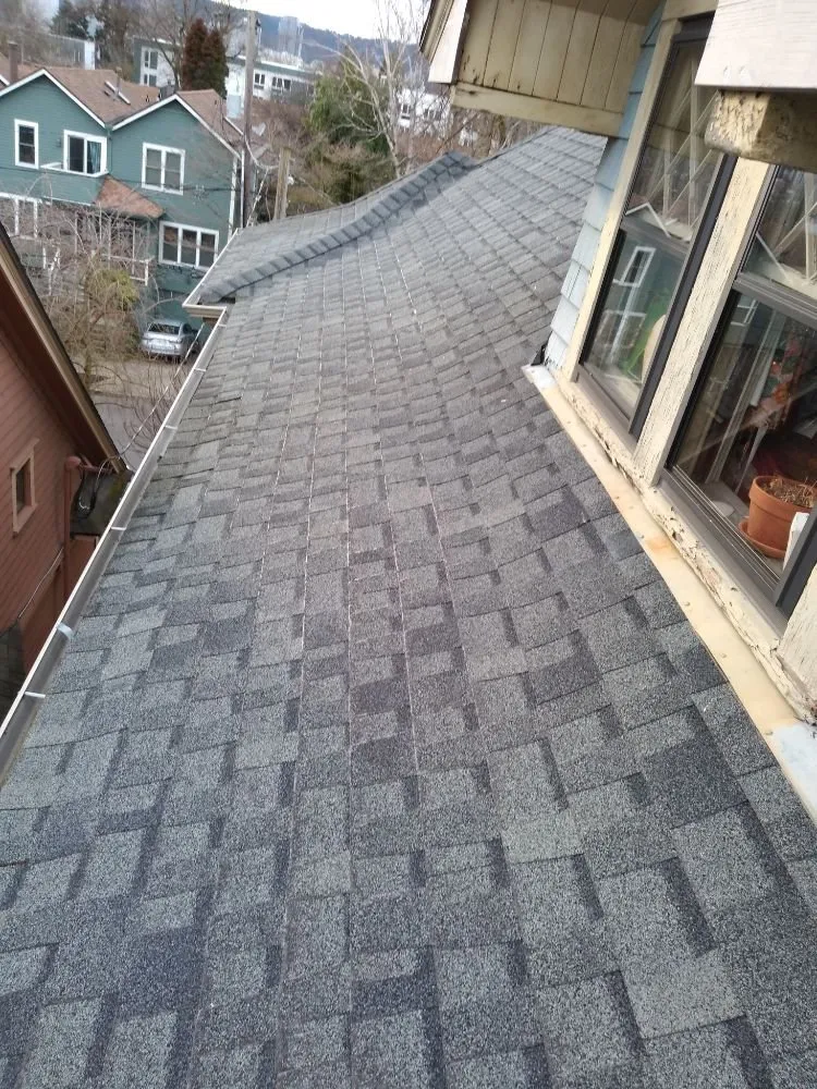 Slide of Charity's Roof and Gutter Cleaning