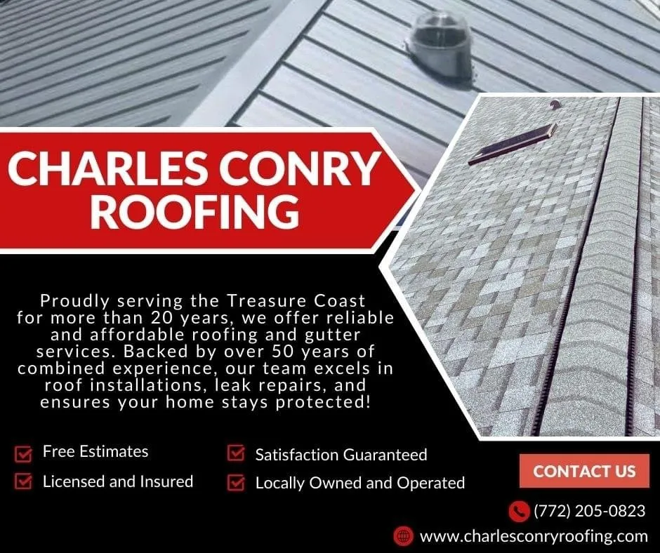 Slide of Charles Conry Roofing
