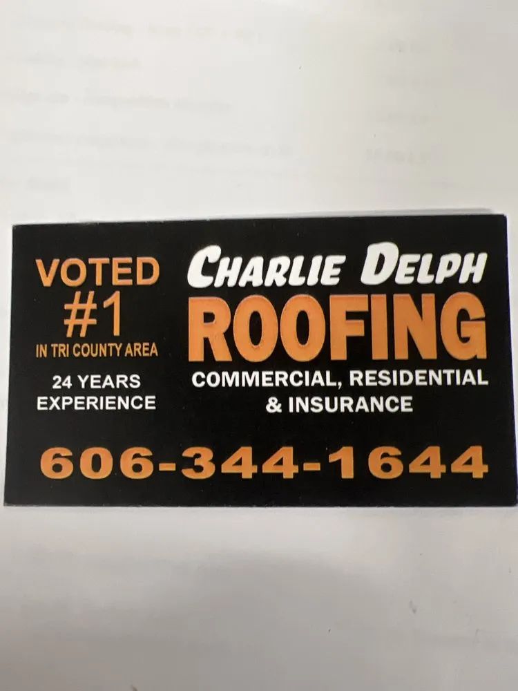 Slide of Charlie Delph Roofing