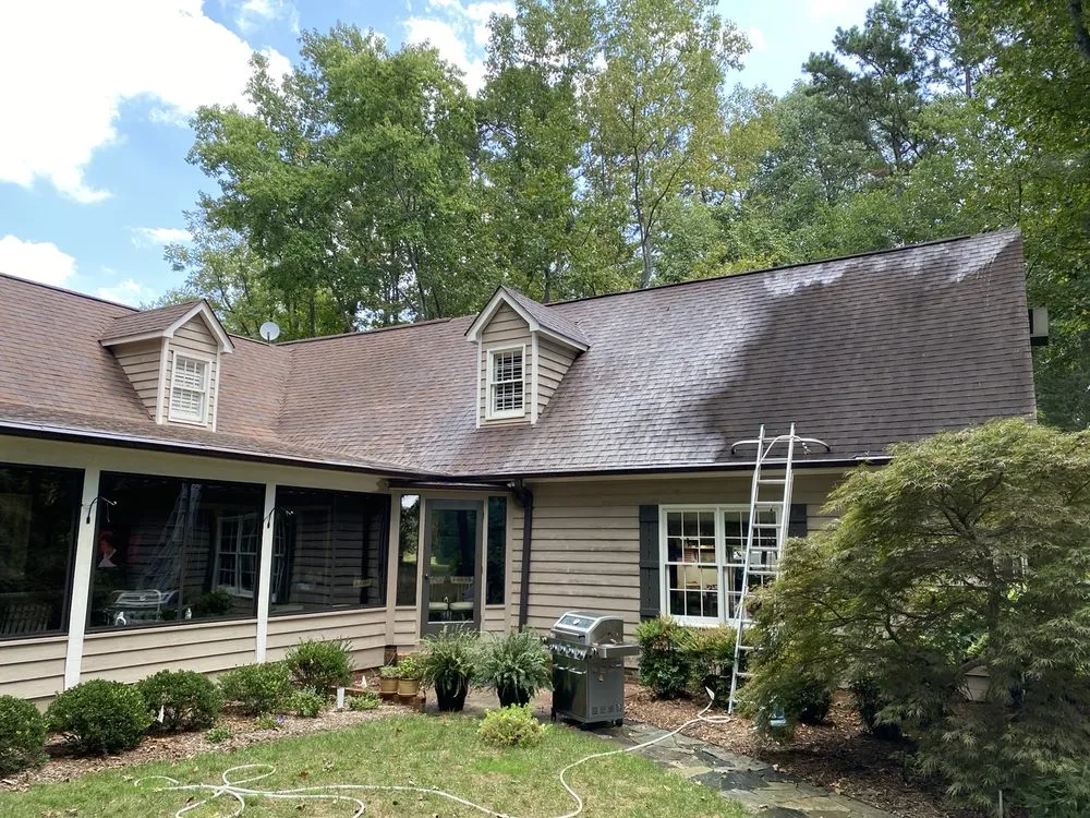 Slide of Charlotte Roof Cleaning
