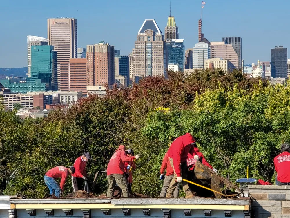 Slide of Charm City Roofing