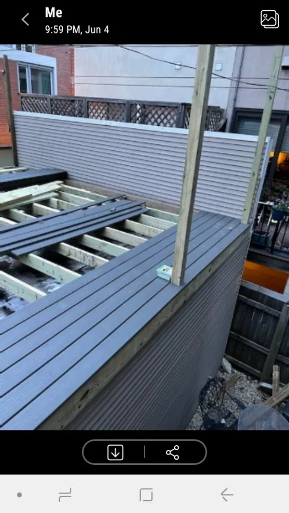 Slide of Chase Roofing & Decks