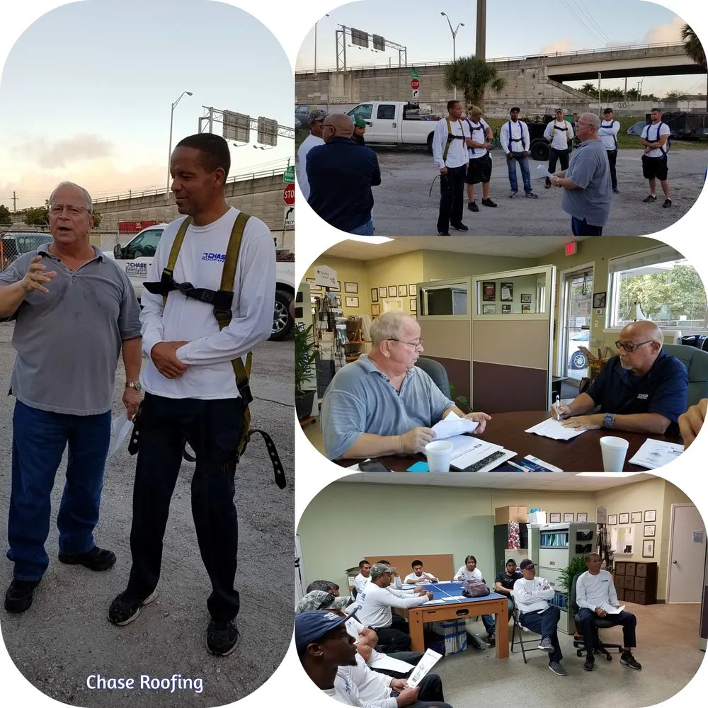 Slide of Chase Roofing