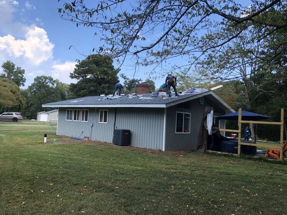 Professional residential roofing service in Yorktown, VA by Chase Roofing