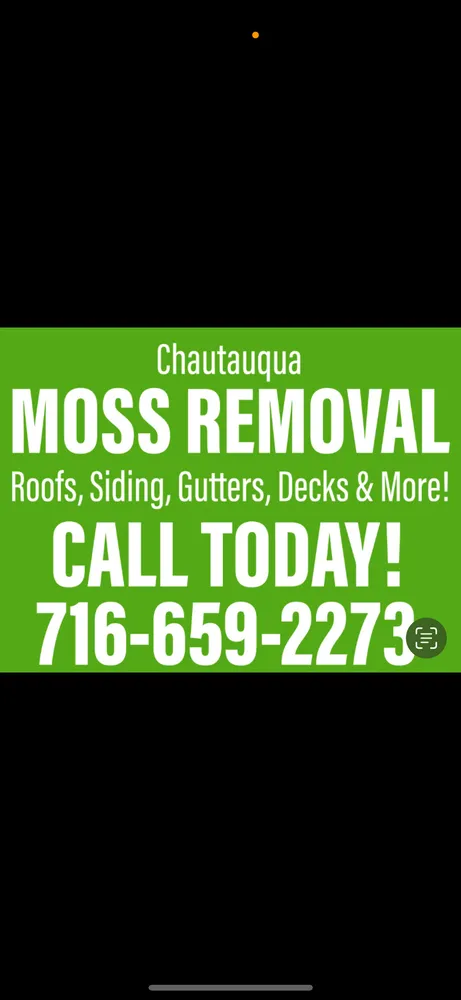 Slide of Chautauqua Moss removal