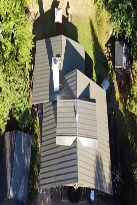 Licensed metal roofing installation in Midland, VA by Chavez Exteriors