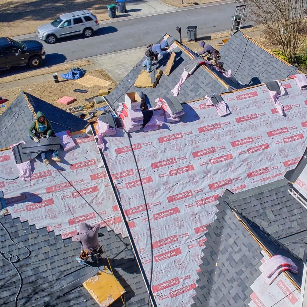 Slide of Check Roofing