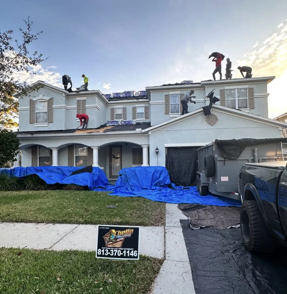 Slide of Chelle Roofing