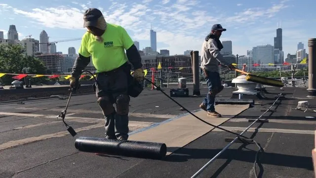 Slide of Chicago Flat Roof Company