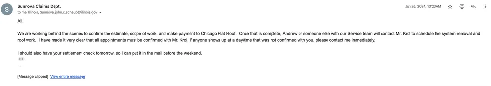 Slide of Chicago Flat Roof Company