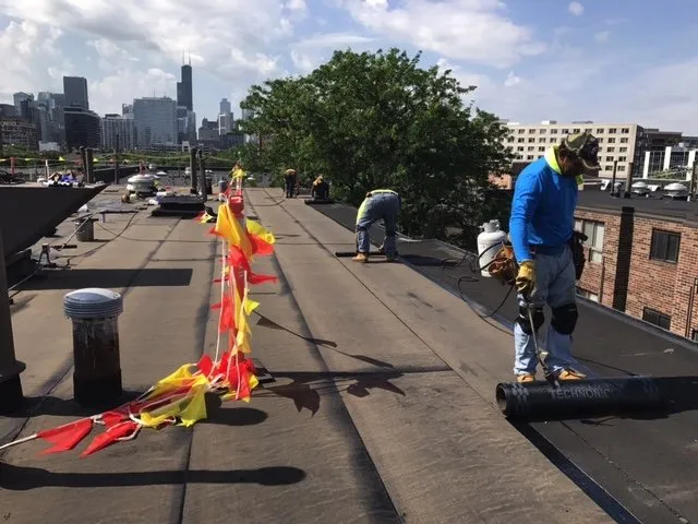 Slide of Chicago Flat Roof Company