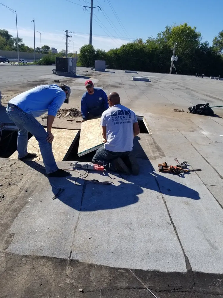 Slide of Chicago Flat Roof Company