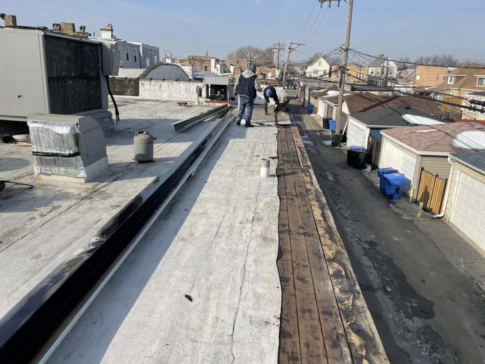 Slide of Chicago Flat Roof Services
