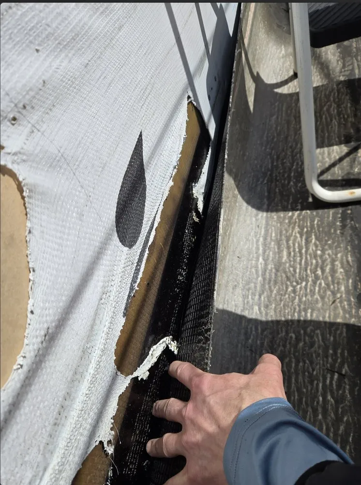 Slide of Chicago flat roofing