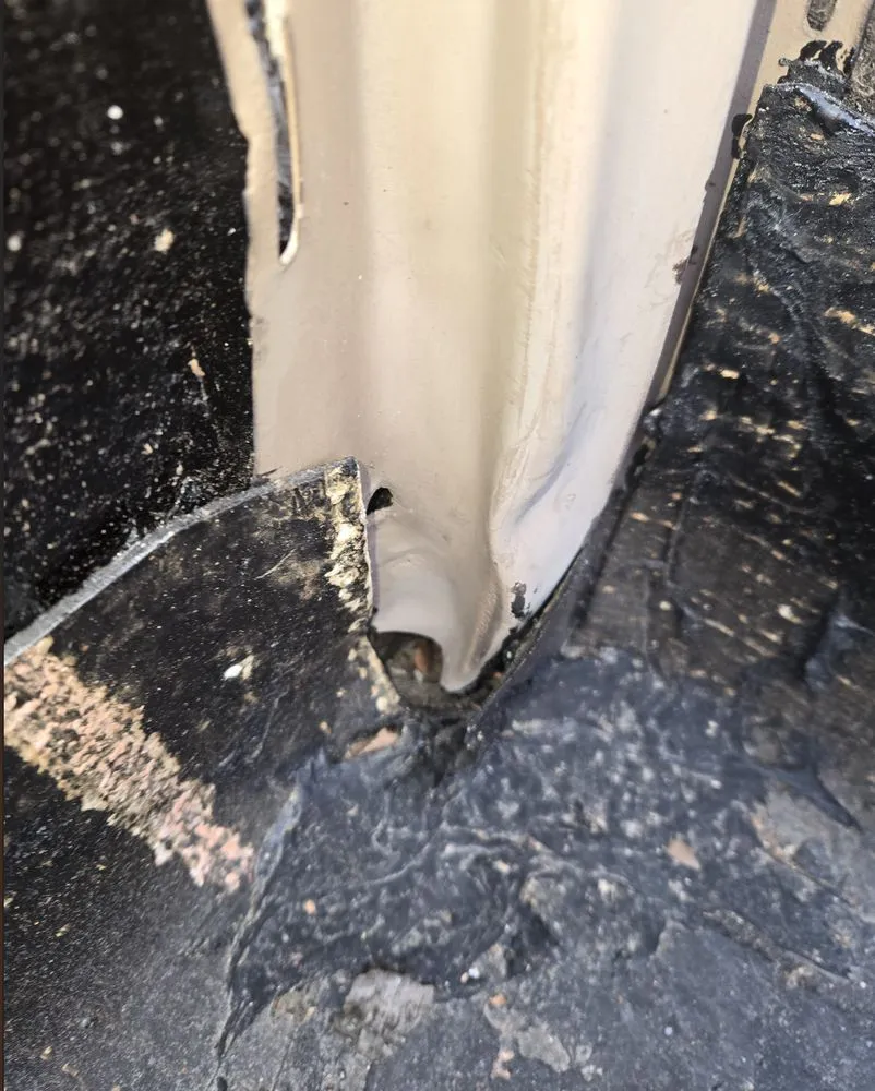 Slide of Chicago flat roofing