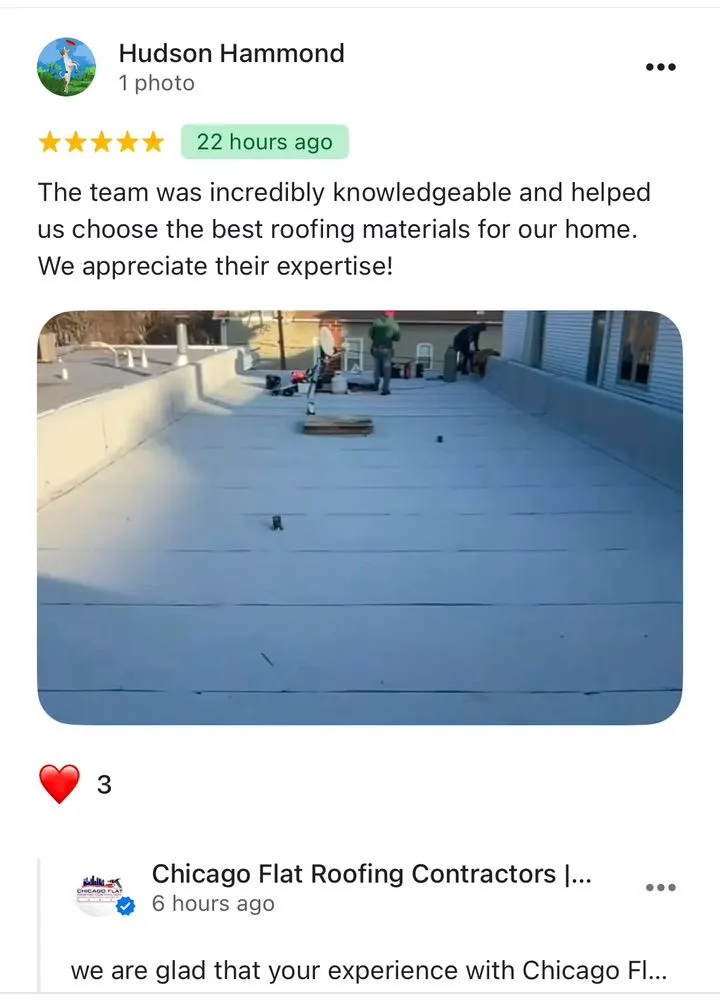 Slide of Chicago Flat Roofing Contractors & Decks