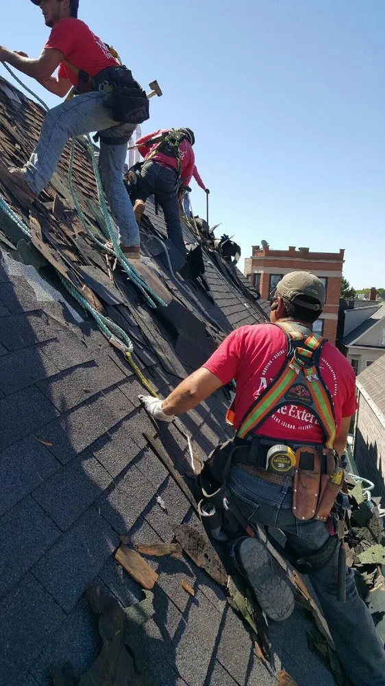 Slide of Chicago Roof Repair