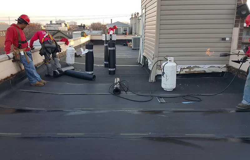 Slide of Chicago Roof Repair