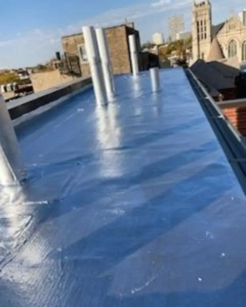 Slide of Chicago Roof Restorations
