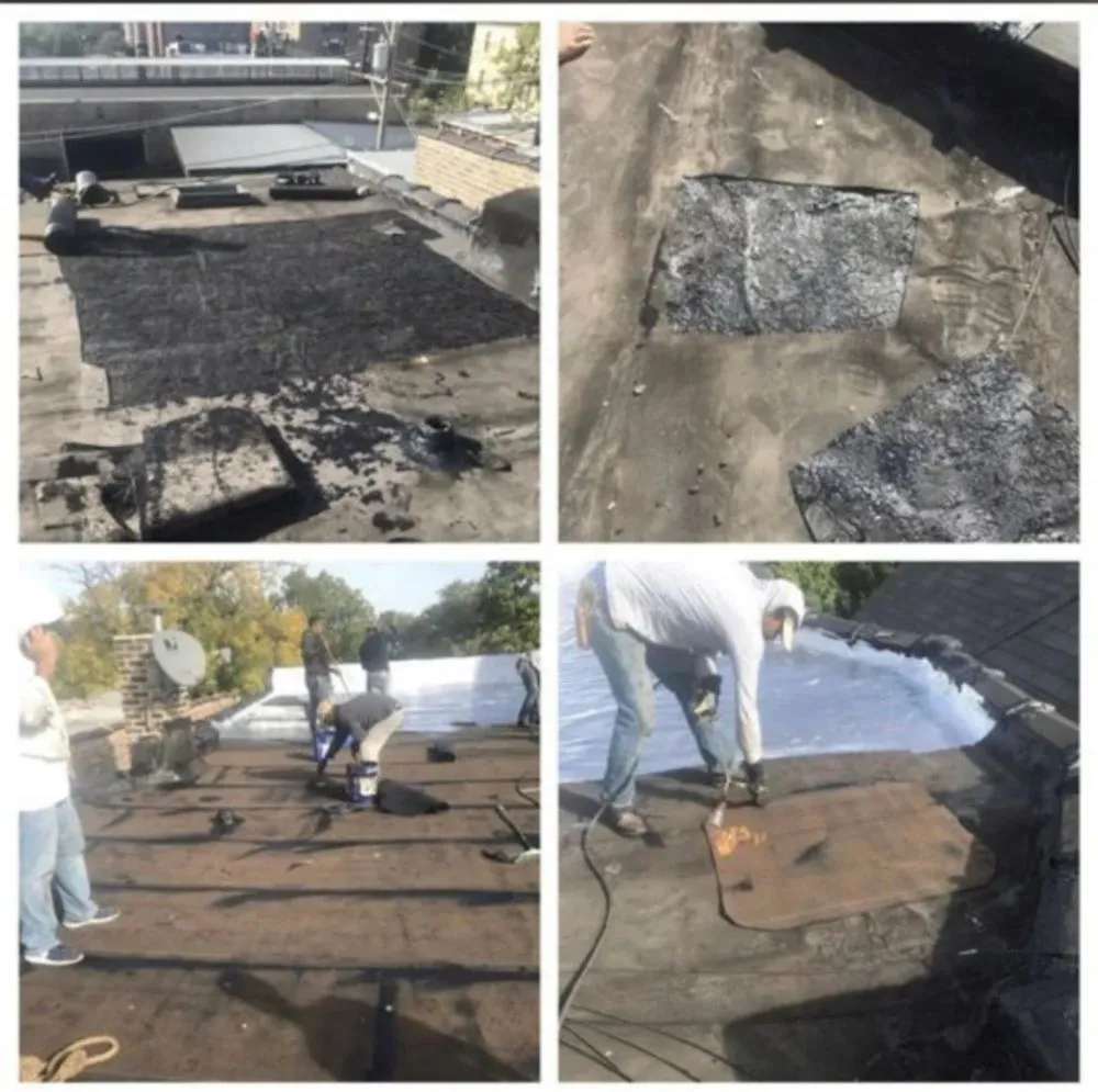 Slide of Chicago Roof Restorations