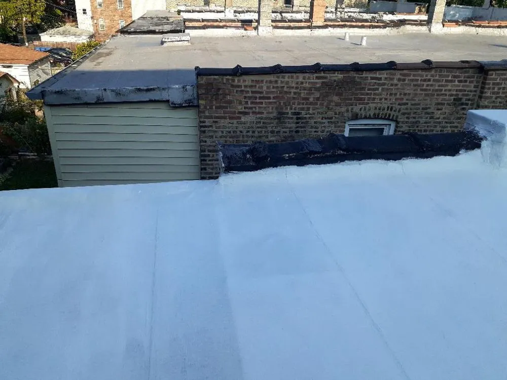 Slide of Chicago Roofing Repairs