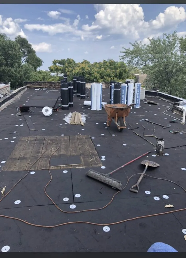 Slide of Chicago Roofing Repairs