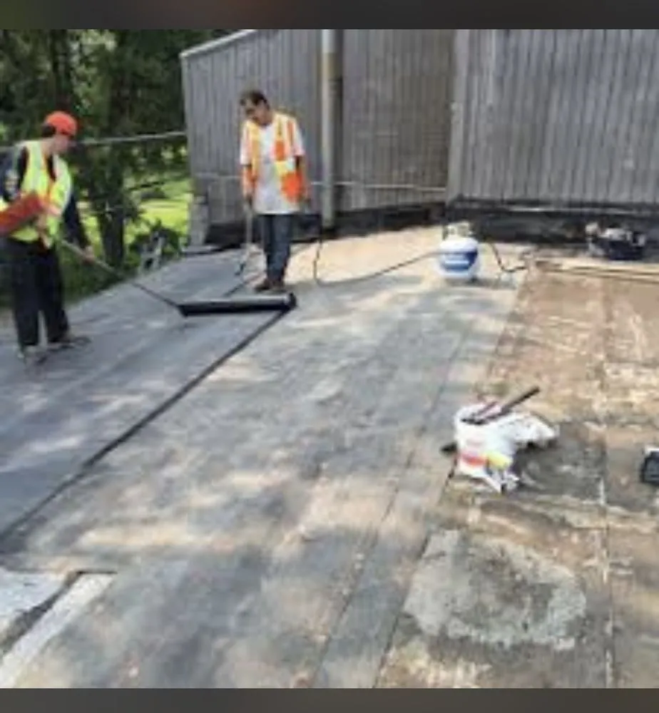 Slide of Chicago Roofing Repairs