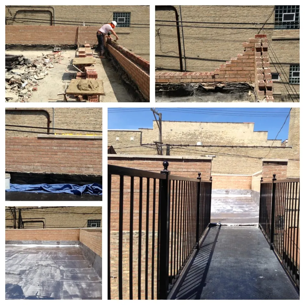 Slide of Chicago Roofing Services