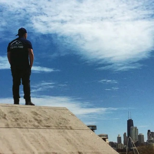 Slide of Chicago Roofing Services