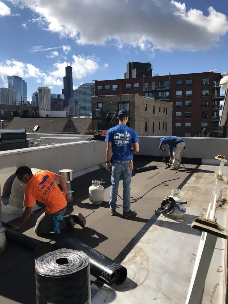 Slide of Chicago Roofing Solutions