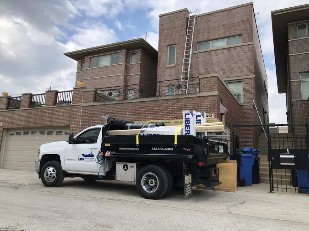 Slide of Chicago Roofing Solutions