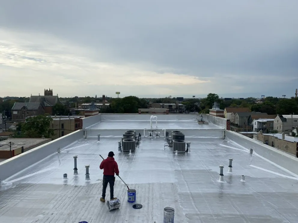 Slide of Chicago Roofing Squad