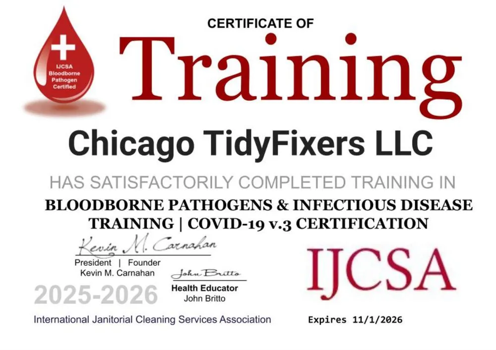 Slide of Chicago TidyFixers