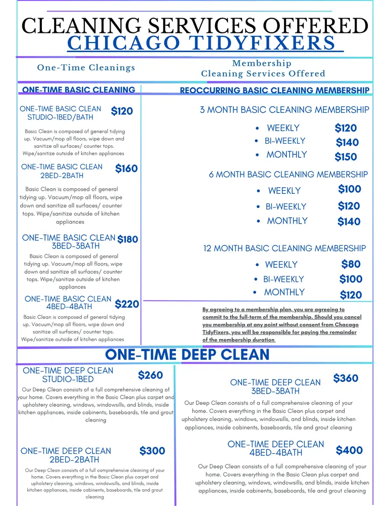 Slide of Chicago TidyFixers