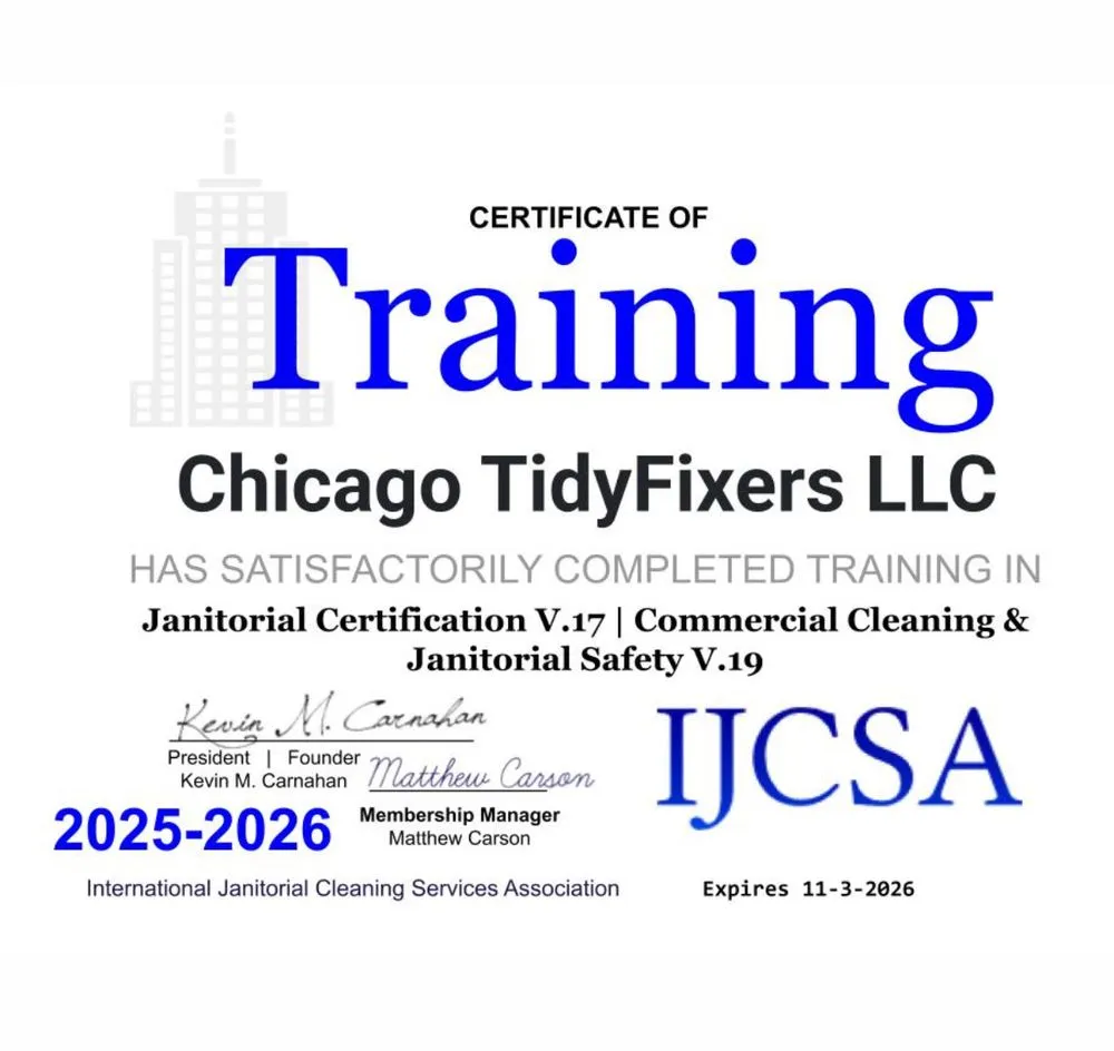 Slide of Chicago TidyFixers