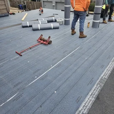 Chicagoland Flat Roofing Experts and Masonry Logo