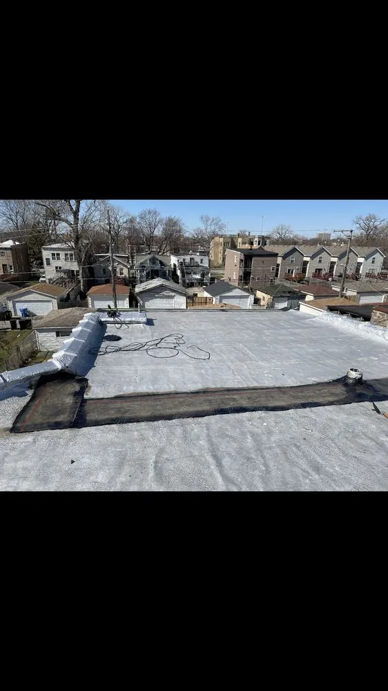 Slide of Chicago’s Advantage Roofing