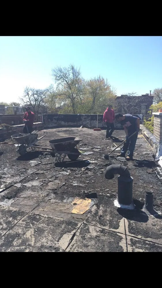 Slide of Chicago's Reasonable Roofing