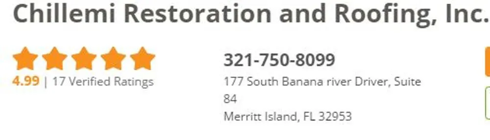 Slide of Chillemi Restoration and Roofing