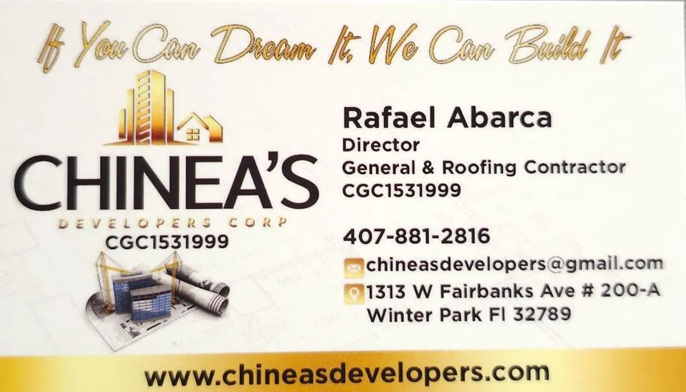 Slide of Chineas Developers & Roofing