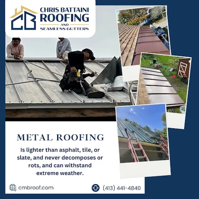 Slide of Chris Battaini Roofing & Seamless Gutters
