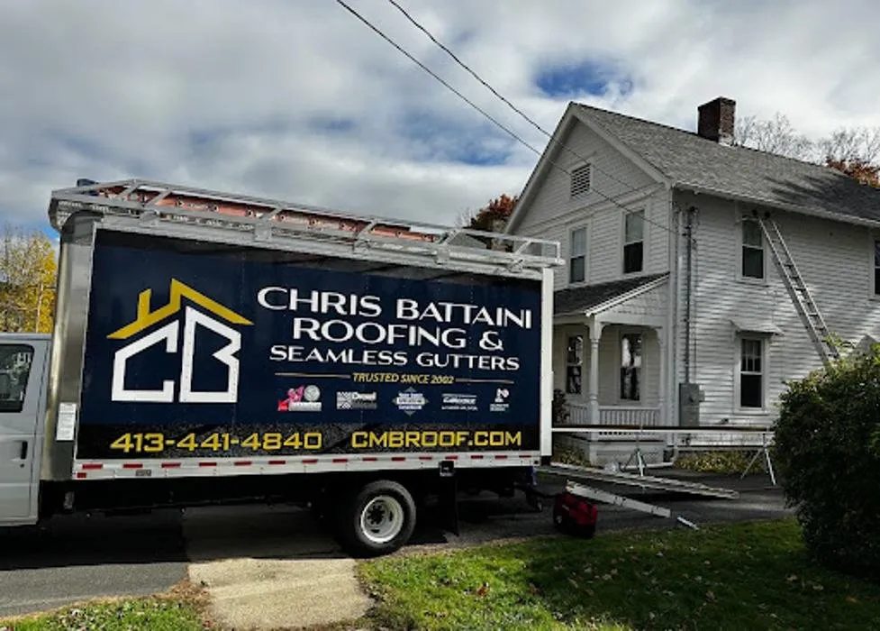 Slide of Chris Battaini Roofing & Seamless Gutters