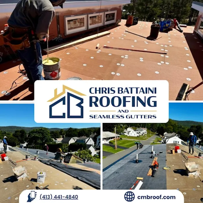 Slide of Chris Battaini Roofing & Seamless Gutters