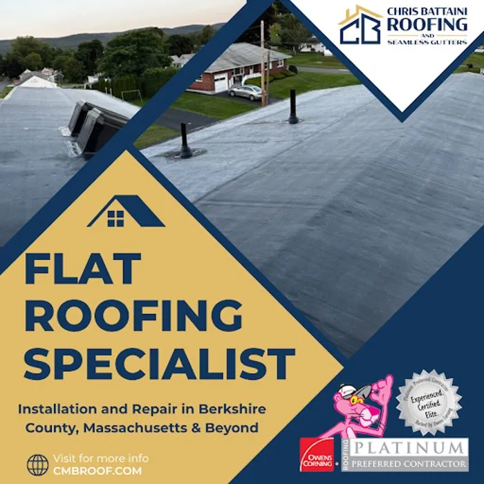 Slide of Chris Battaini Roofing & Seamless Gutters