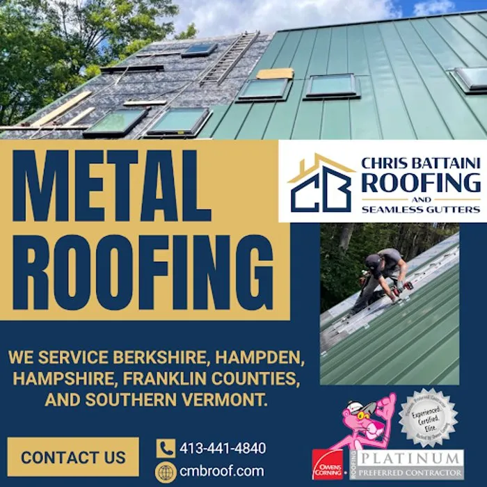 Slide of Chris Battaini Roofing & Seamless Gutters