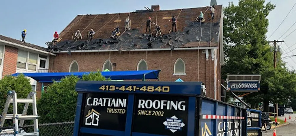 Slide of Chris Battaini Roofing & Seamless Gutters