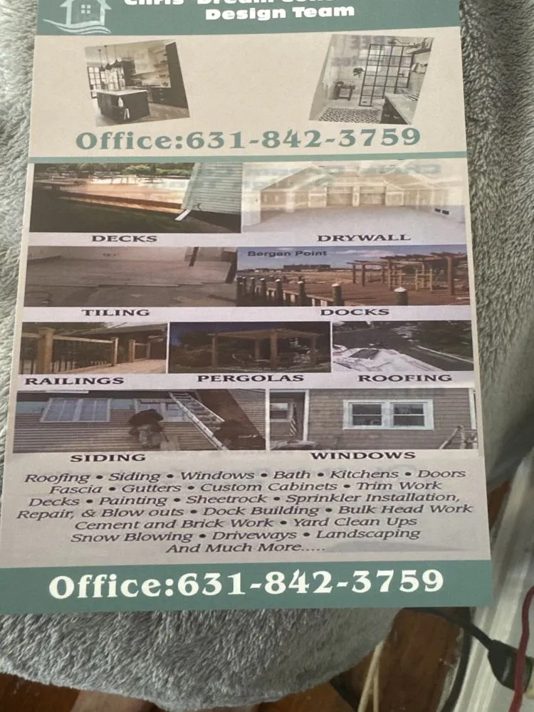 Slide of Chris Dream Construction Co