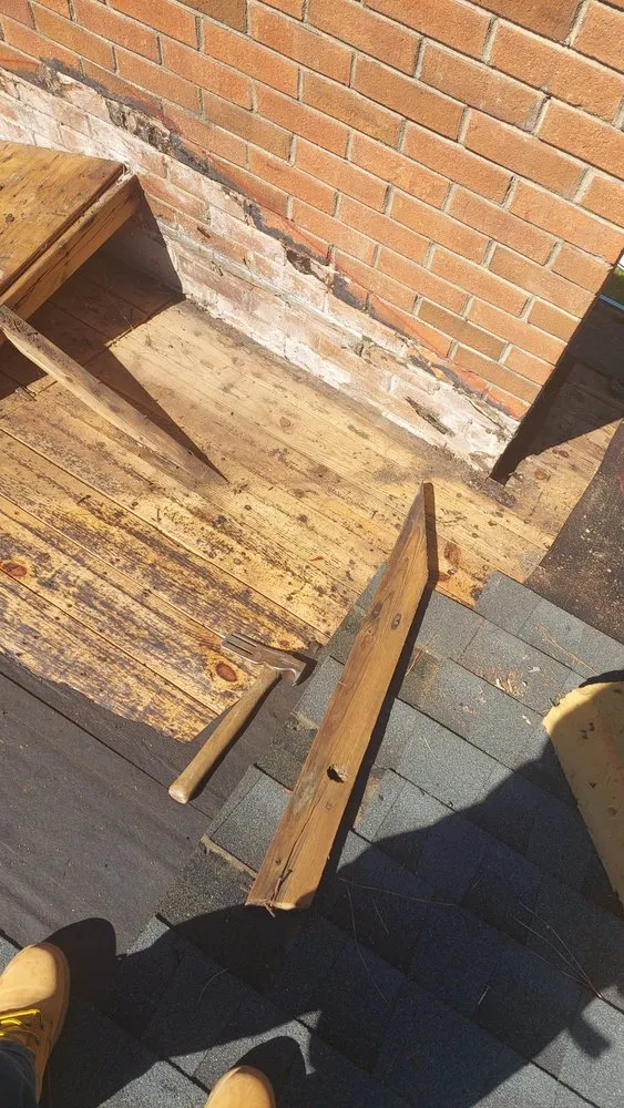 Slide of Chris Roofing Company